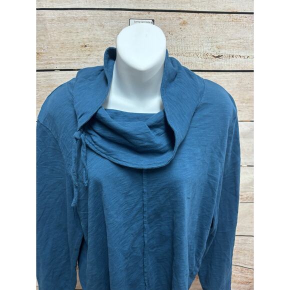 Habitat Sweater Womens Size XL Long Sleeve Blue Pullover Winter Casual - Picture 5 of 12